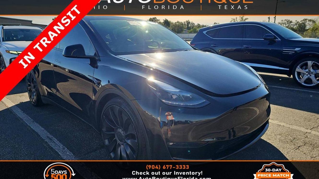 TESLA MODEL Y 2022 7SAYGDEF7NF384003 image